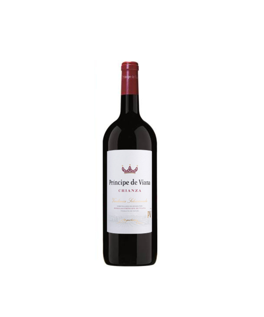 Principe de Viana Crianza Magnum in luxe houten kist